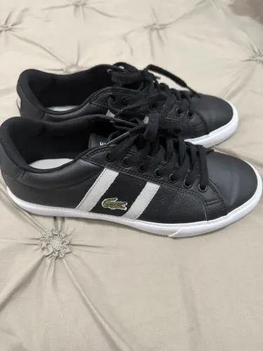Sapatênis Lacoste feminino Original Preto ? Excelente Estado