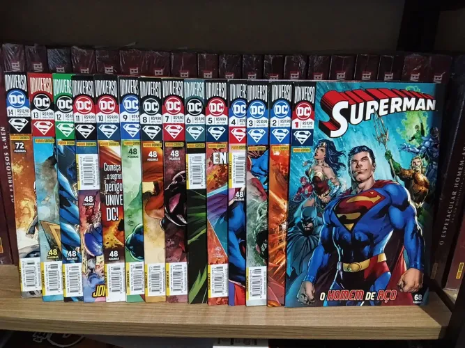 Coleção hq Superman 4° Fase vol 1 ao 14 por Brian Michel Bendis DC Panini