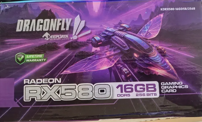 Placa de Vídeo - RX 580 16gb