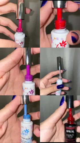 Itens de para unhas em gel, esmalte em gel & molde f1 & gel clear 150G