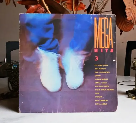 LP Vinil - Mega Hits 3 (1989) new wave, pop rock