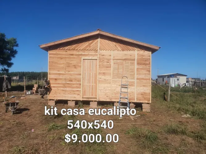 Kit casa pré fabricada somente os materiais