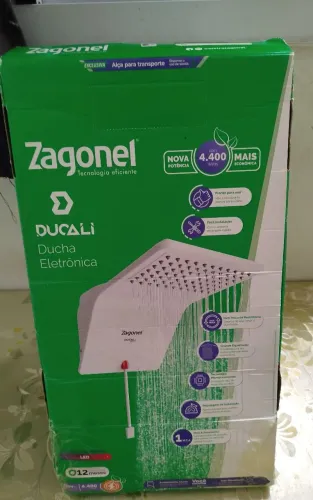 Chuveiro ducha elétrica zagonel 220v