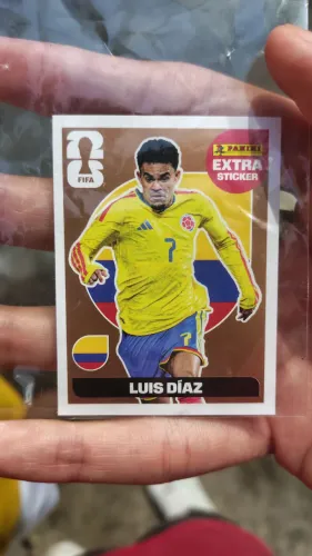 Figurinha Luis Diaz bronze 