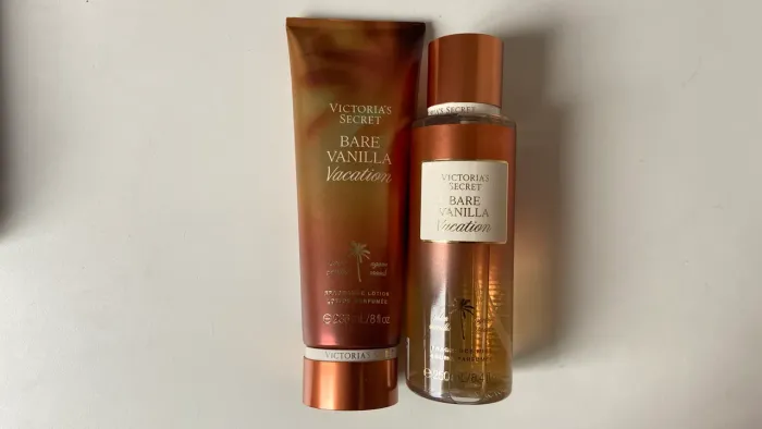 Kit Hidratante + Body Splash Victoria Secrets Original - Vanilla
