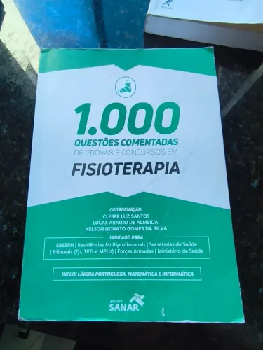 Livro 1000 Questões Comentadas Fisioterapia