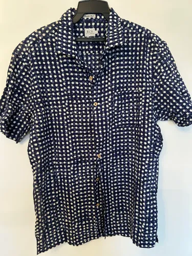 Camisa Richards original, manga curta -Tamanho M