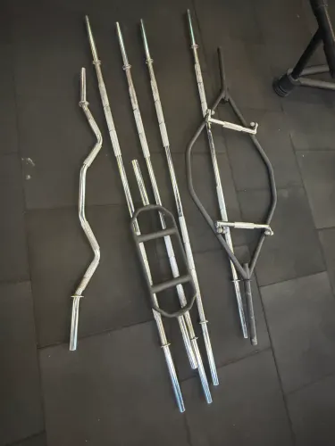 Conjunto de barras de treino