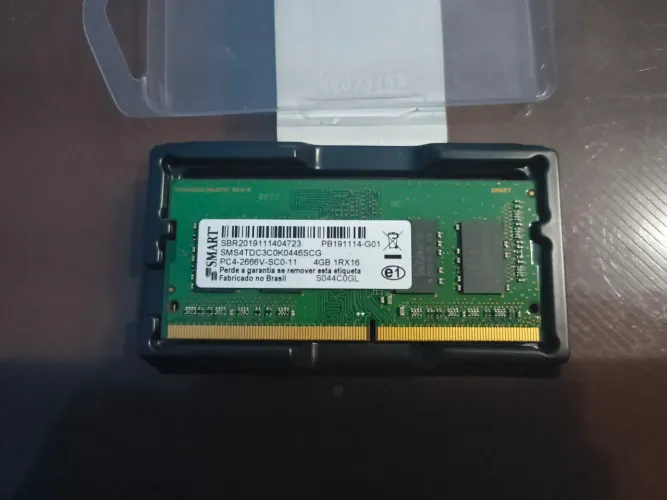 Memória ram ddr4 4gb 1RX16