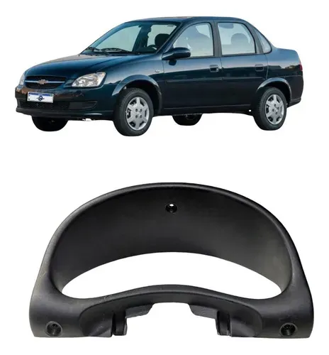 Moldur Painel Instrument Chevrolet Corsa Classic 2014 Uzad0 Preto