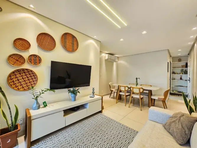 Apartamento com 98m², 03 quartos, 02 vagas, nascente - Aleixo - Morada do Sol