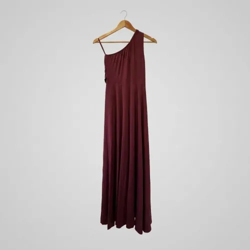 Vestido Vinho Feminino Semi-Novo Tam. M (38) | R$ 140