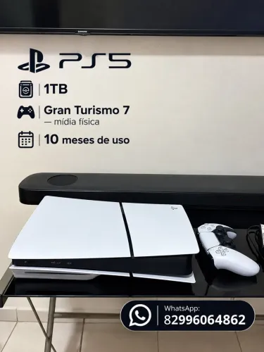 PS5 slim 1TB + controle