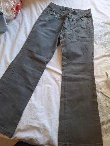 Calça jeans wide leg vintage