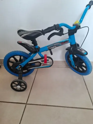 Bicicleta aro 12 azul 