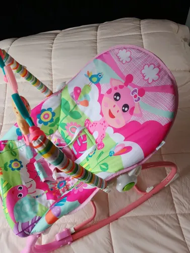 Cadeirinha de descanso e balanço Bebê Funtime 18kg