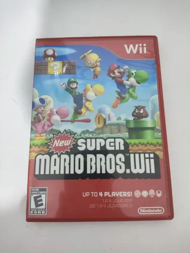 New Super Mario Bros Wii - Original, Completo, Ótimo Estado