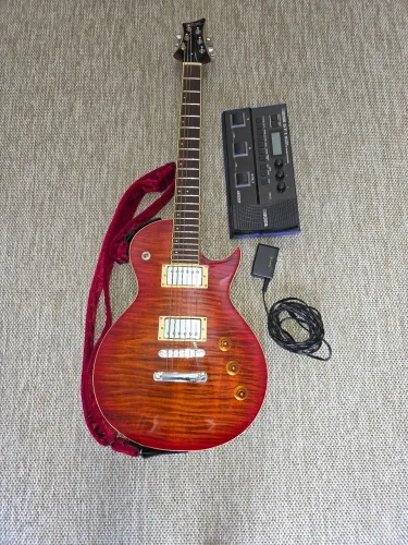 Guitarra Mitchell MS470 + Boss GT-1