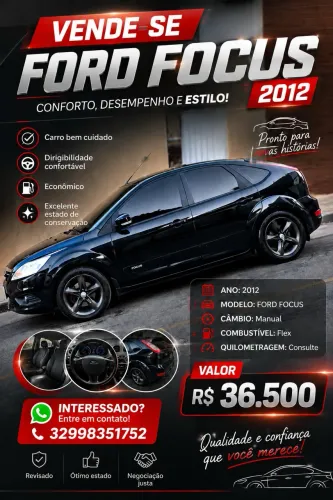 Ford Focus 1.6 S/se/se Plus Flex 8v/16v 5P 2011