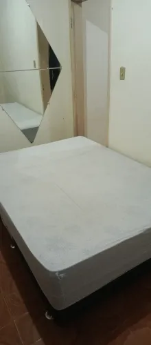 Cama box casal conjugada