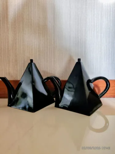 Chaleira para decoração