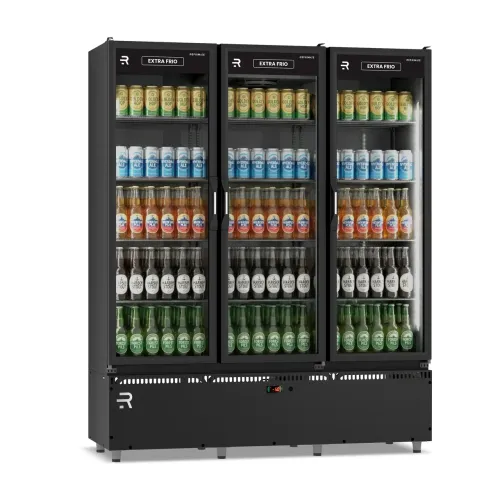 CERVEJEIRA REFRIMATE 3 PORTAS EXTRA FRIO -5°C - 957 LITROS TOTAL BLACK R$ 11.699,00