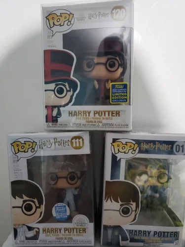Funko Pop Harry Potter 120 - 111 - 01 (Originais e acompanha caixa de proteção)
