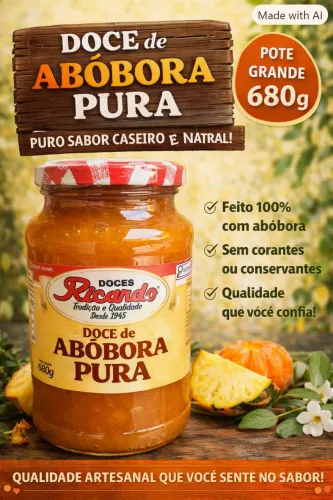 DOCES EM POTE NATURAL DO SUL DE MINAS