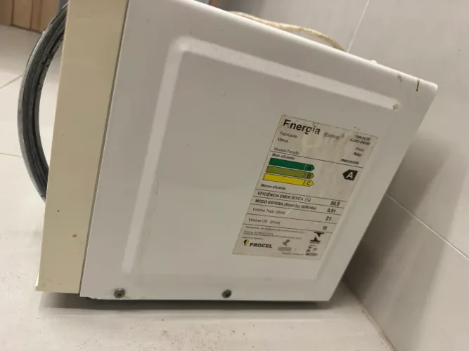 Microondas Philco com defeito