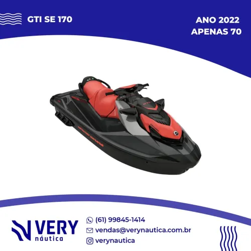 Jet Ski Sea-Doo GTI SE 170 2022 - APENAS 70 horas