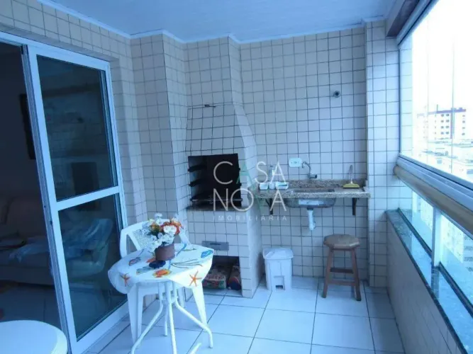 Apartamento com 3 dormitórios à venda, 170 m² por R$ 750.000,00 - Caiçara - Praia Grande/S