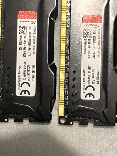Kit Memória RAM HyperX Fury 8GB (2x4GB) DDR3 1600MHz CL10