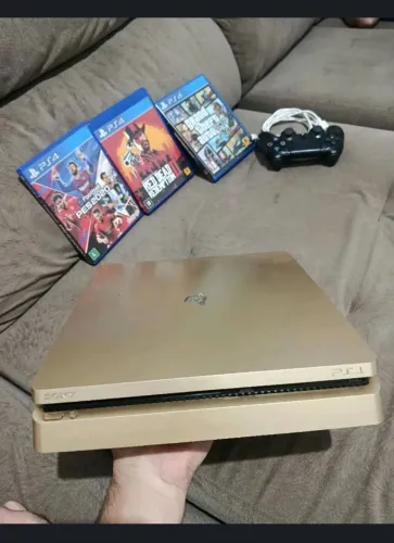 Ps4 1tb dois controles