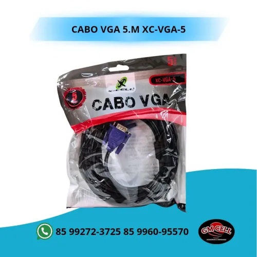 Cabo vga 5 metros x-cell