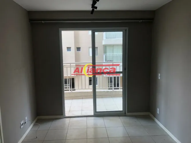 Apartamento com 2 quartos sendo 1 suíte para alugar, 60m² - Macedo - Guarulhos/SP