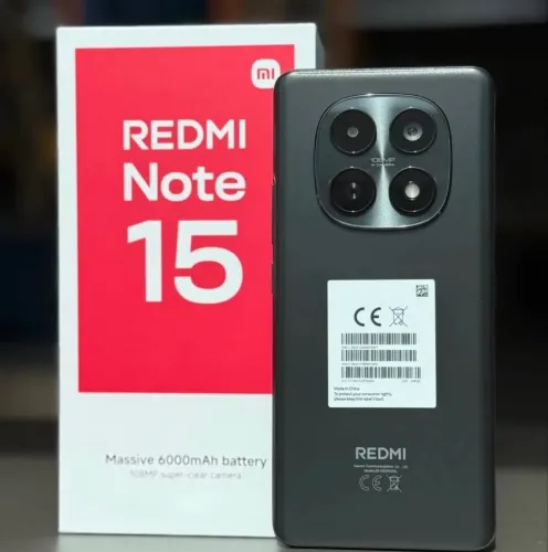 Redmi Note 15 256GB 08GB RAM - Preto Verde Roxo Lacrado R$1699,00 Lançamento 