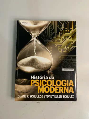 HISTÓRIA DA PSICOLOGIA MODERNA - LIVRO
