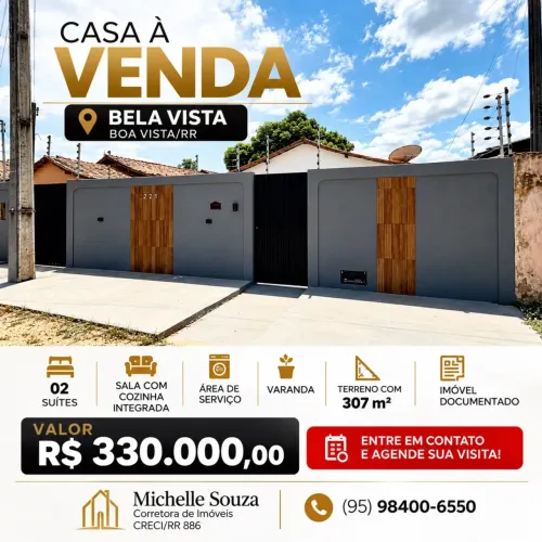 Casa à venda no Bela Vista