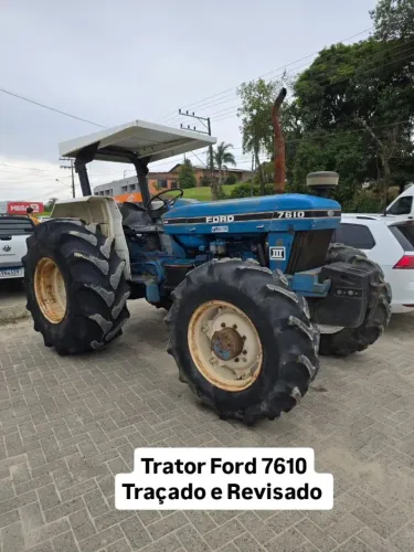 Trator Ford 7610 Traçado 4x4