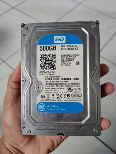HD 500gb WD 3.5 em ótimo estado!