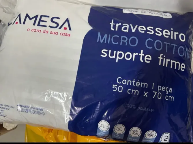 Travesseiro novo confortável 2 unidades 
