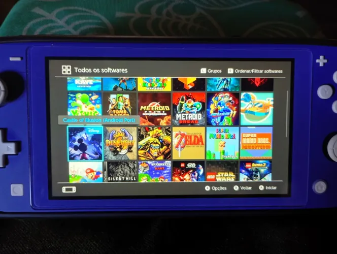 Nintendo Switch Lite desbloqueado