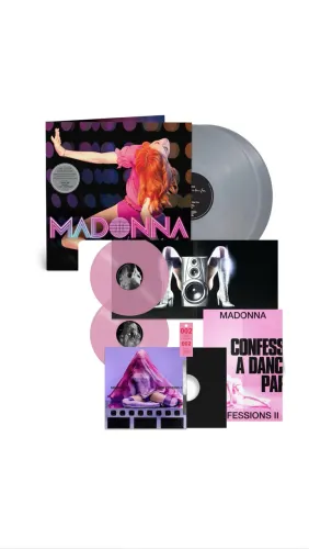 Madonna CONFESSIONS ON THE DANCE FLOOR e Confessions 2 Vinil LACRADOS