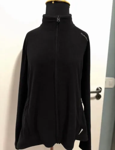 Fleece Unissex Declaton preto tam g
