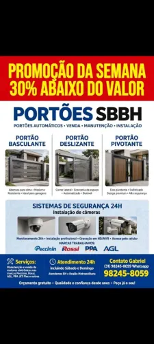 MANUTENÇÃO DE PORTÕES ELETRÔNICOS