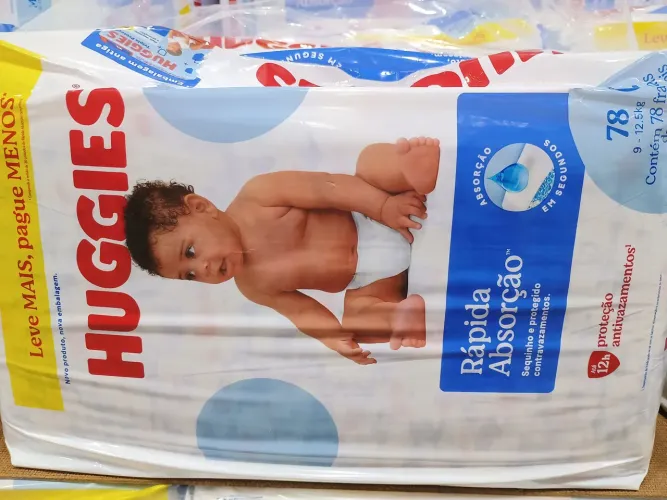 Fraldas Huggies Lacrada promoct