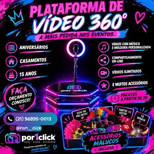 Alugo plataforma 360°