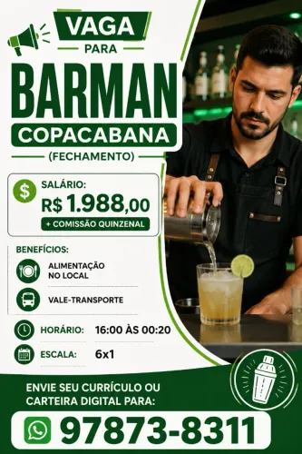 BARMAN - COPACABANA