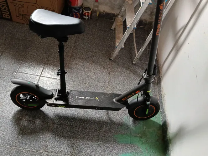 Patinete elétrico honeywhale M2 MAX-B 600km rodado apenas