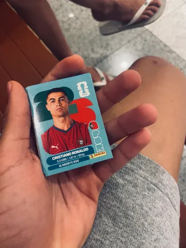 Figurinha do Cristiano Ronaldo